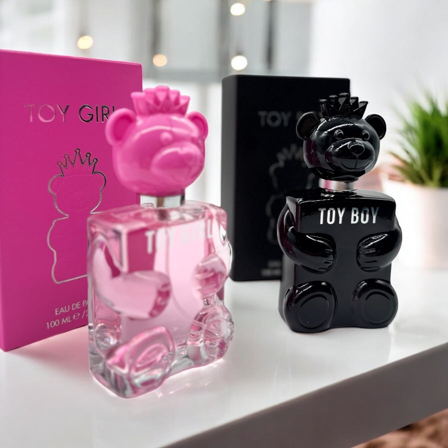 Pink Toy Girl & Black Toy Boy 100ml